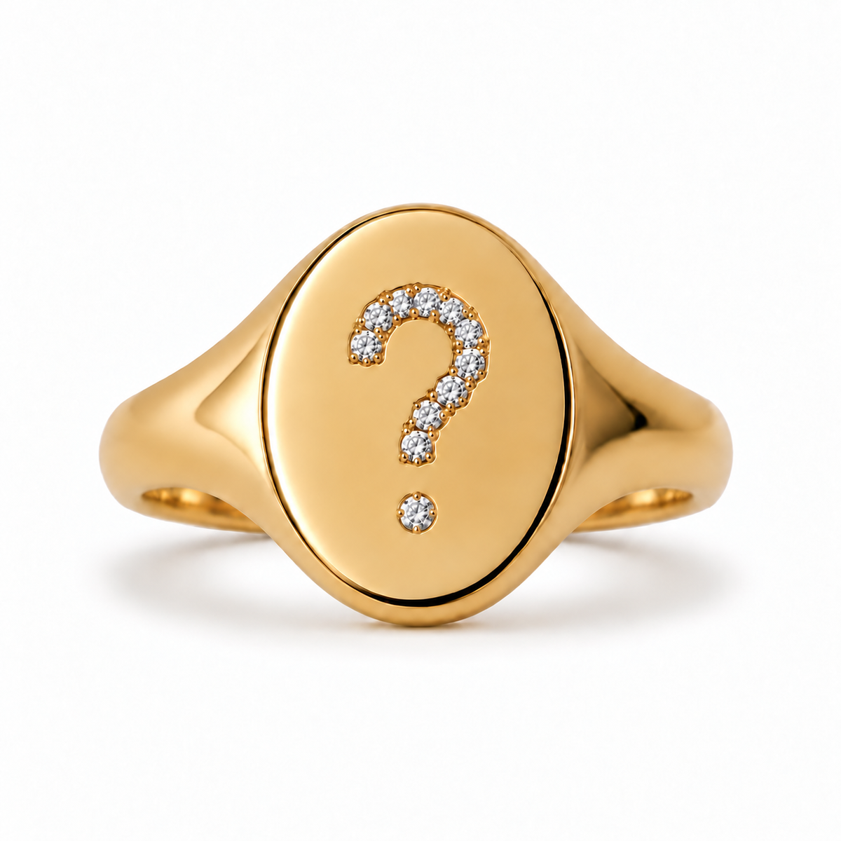 The Mini Question Mark Signet