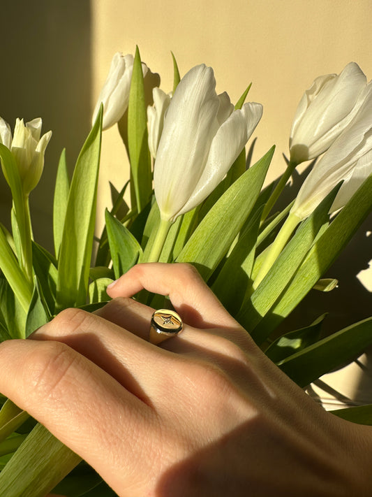 Star Signet Ring