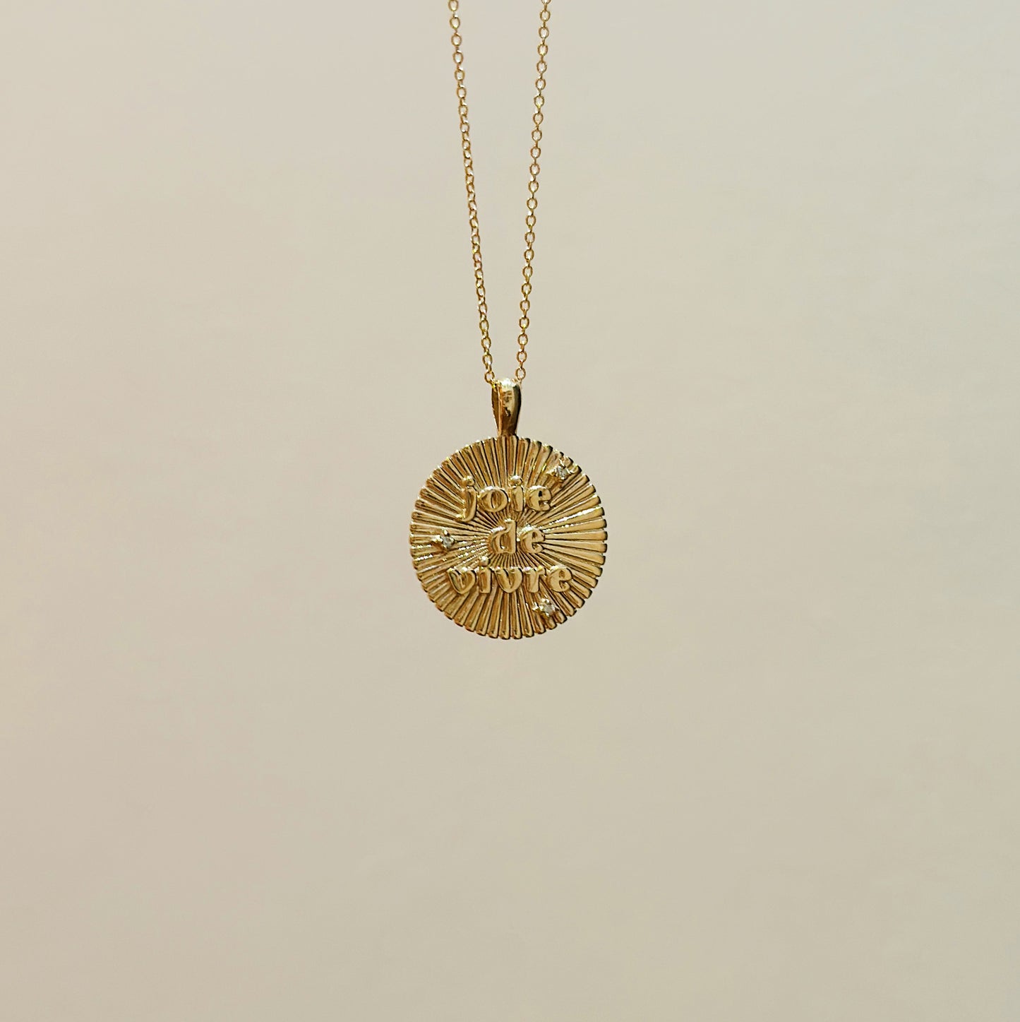 Joie De Vivre Medallion