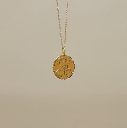 Tied the Knot Medallion