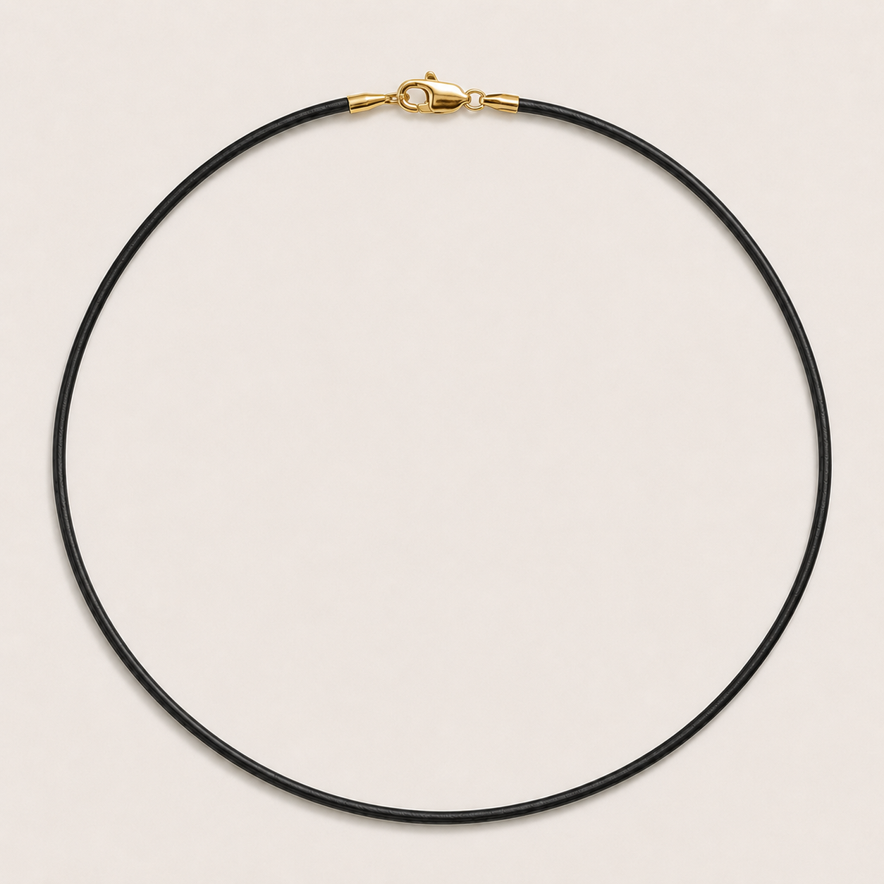 Mini Leather Cord Necklace