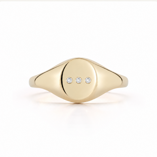 The Mini Dot Dot Dot Signet