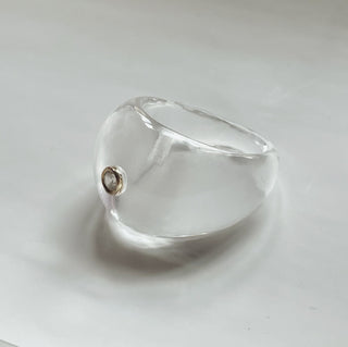 Rock Crystal Cocktail Ring